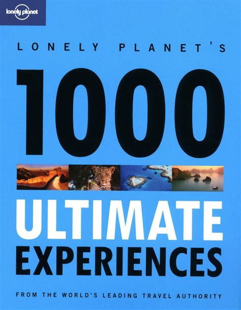 lonely planet 1000 ultimate experiences Epub