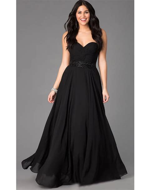 long black evening dress