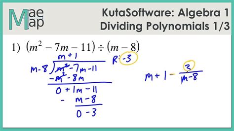 long division of polynomials kuta Ebook Reader