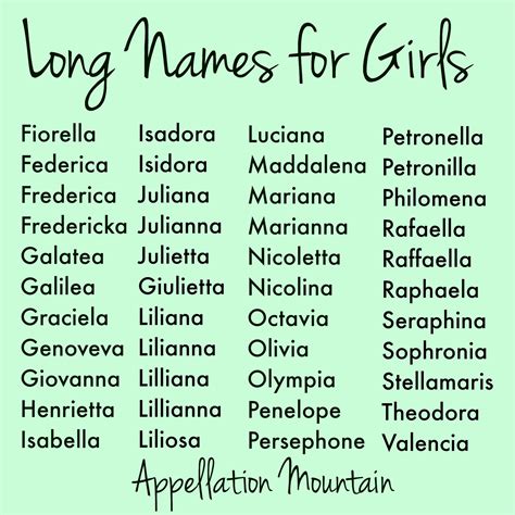 long female last names