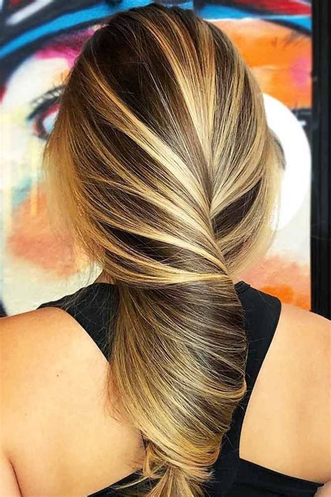 long hairstyles with highlights