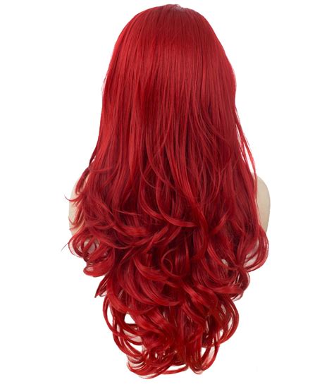 long red wig real hair