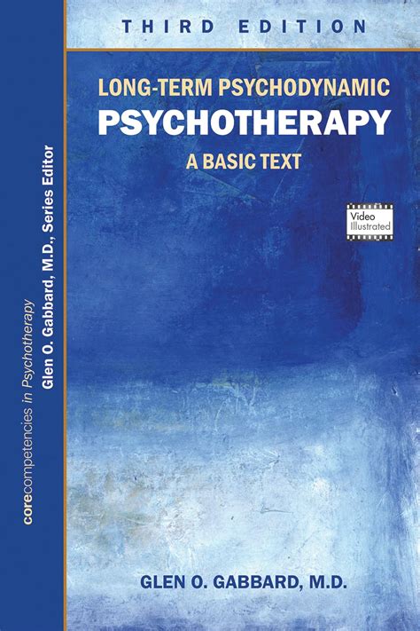 long term psychodynamic psychotherapy a basic text core competencies in psychotherapy PDF