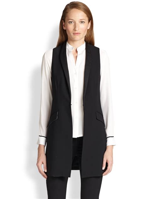 long vest for women