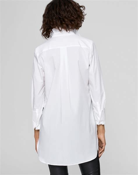 long white shirt womens