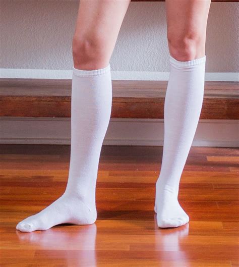 long white socks