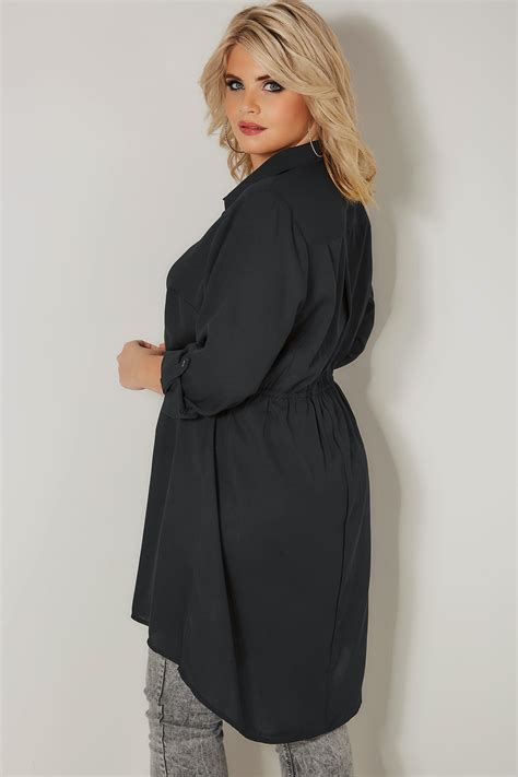 longline shirts plus size