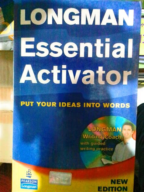 longman essential activator workbook put your ideas into words lea Doc