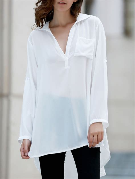 loose collar shirt