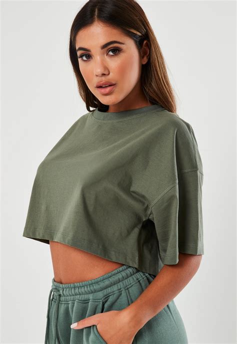 loose crop top shirt