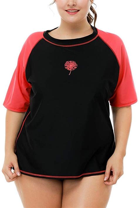 loose fit swim shirt womens