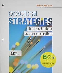 loose leaf version for practical strategies for technical communication budget books Reader