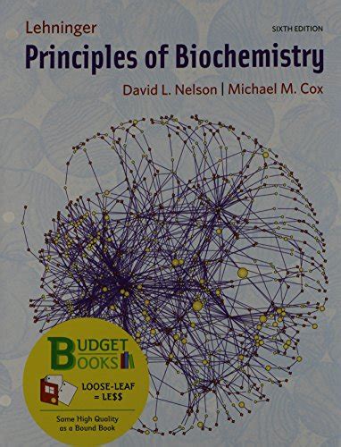 loose leaf version for principles of biochemistry budget books Doc