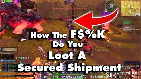 loot a secured shipment wowhead