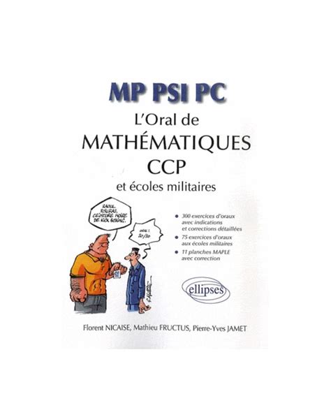 loral de mathematiques aux ccp et aux Kindle Editon