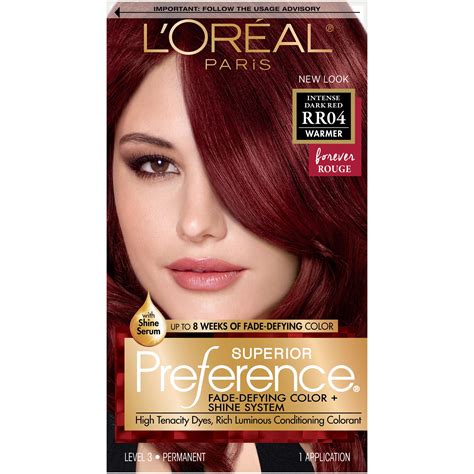 loreal paris red hair dye