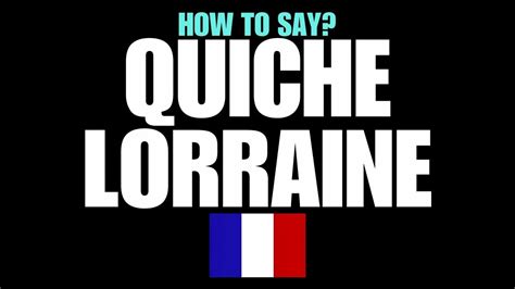 lorraine pronunciation