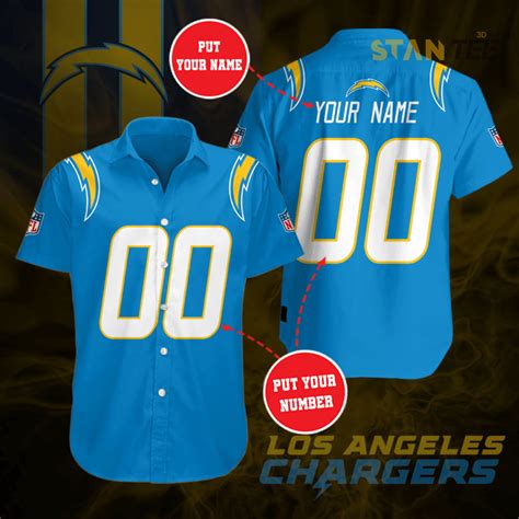 los angeles chargers shirt