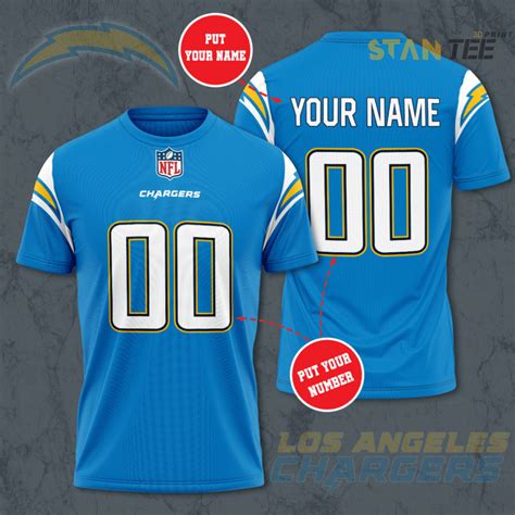 los angeles chargers t shirts