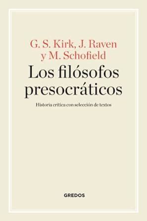 los filosofos presocraticos manuales Doc