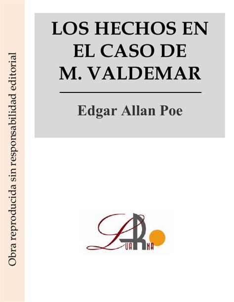 los hechos en el caso de m valdemar Epub