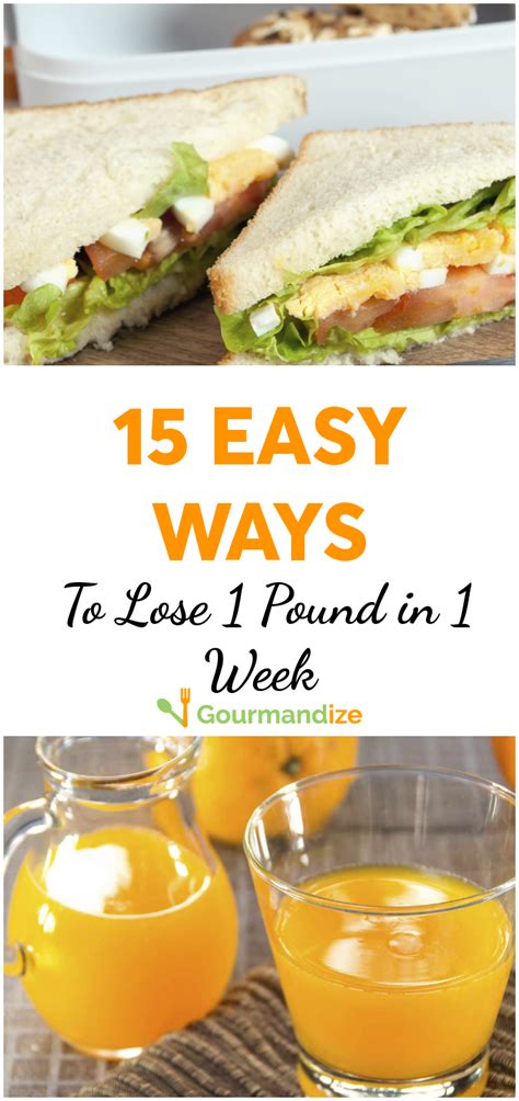 lose 1 pound a week