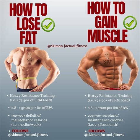 lose weight and gain weight fast