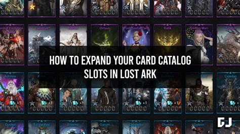 Lost Ark Expand Card Catalog