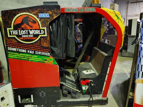 lost world jurassic park arcade cabinet for sale