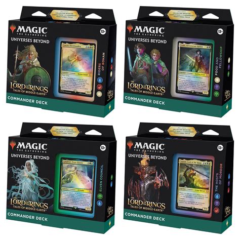 lotr magic the gathering commander decks