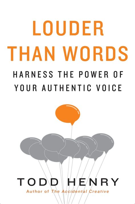 louder than words harness the power of your authentic voice Doc