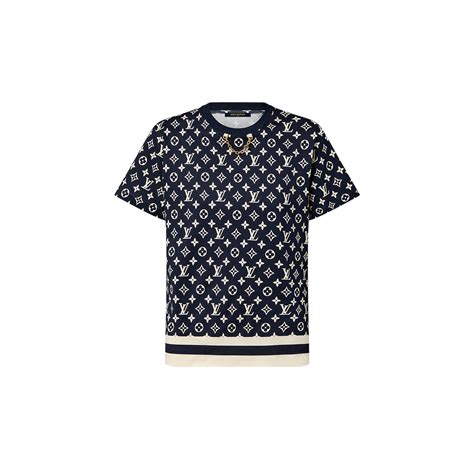 louis vuitton shirt with shells on it