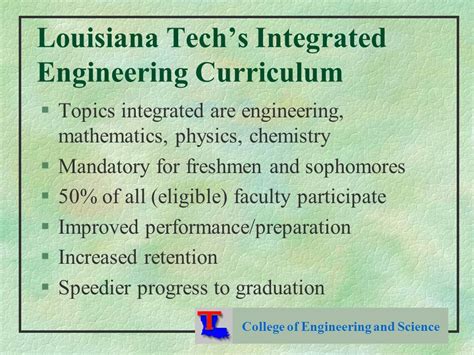 louisiana tech mathematics curriculum