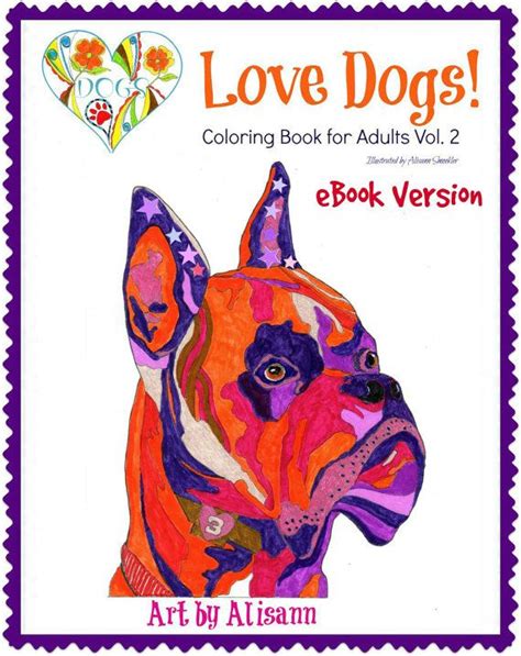 love dogs coloring book for adults vol 2 Reader