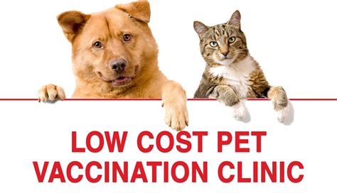 low cost animal vaccinations