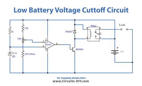 low voltage cutoff circuit diagram Reader