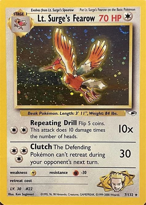 lt surge's fearow