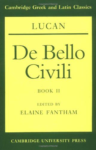 lucan de bello civili book ii cambridge greek and latin classics Doc