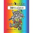 lucky black cats adult coloring PDF