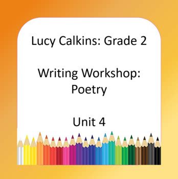 lucy calkins poetry lesson plans grade 5 Reader