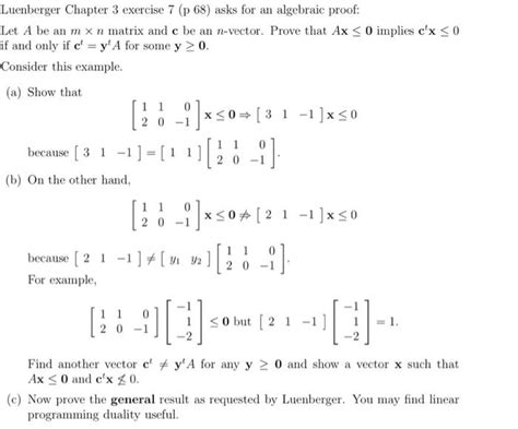 luenberger solution chapter 3 answers PDF