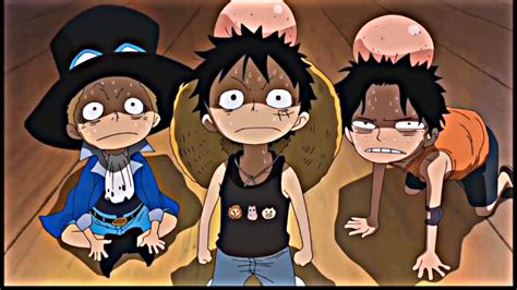 luffy ace sabo kid episode