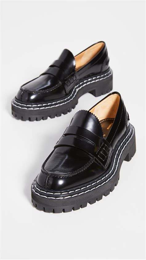 lug sole loafers women