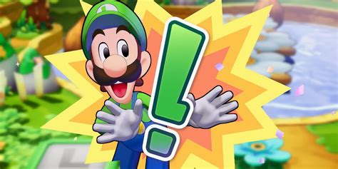 luigi exclamation mark