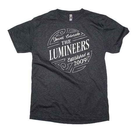 lumineers t shirt