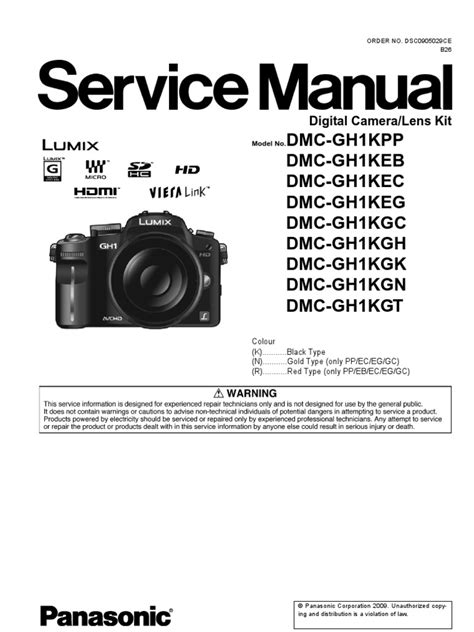 lumix gh1 user manual pdf PDF