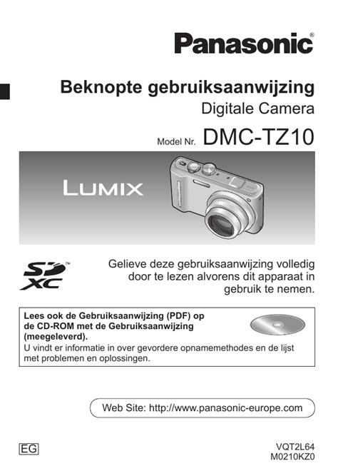 lumix tz10 user manual Epub