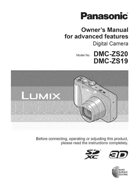 lumix zs20 manual pdf Reader