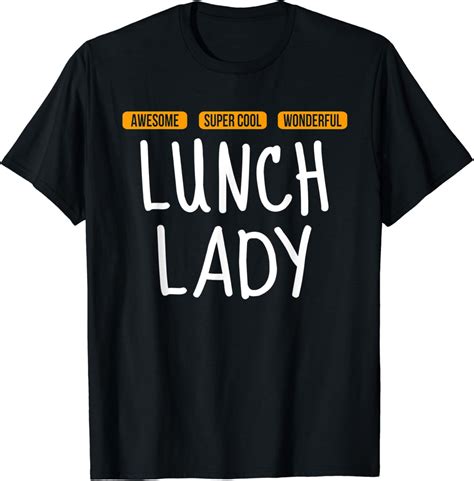 lunch lady t shirts