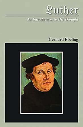 luther an introduction to his thought PDF